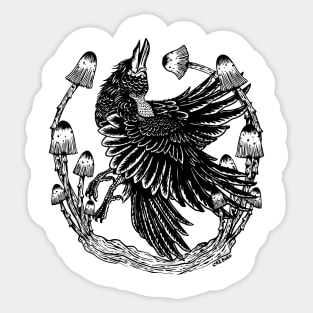 Death of Crow Sticker